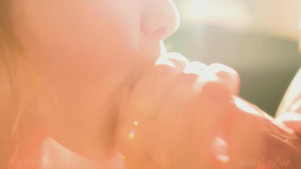 Trying My Milk on some Cock and Getting a LOT of Cum in my Mouth
