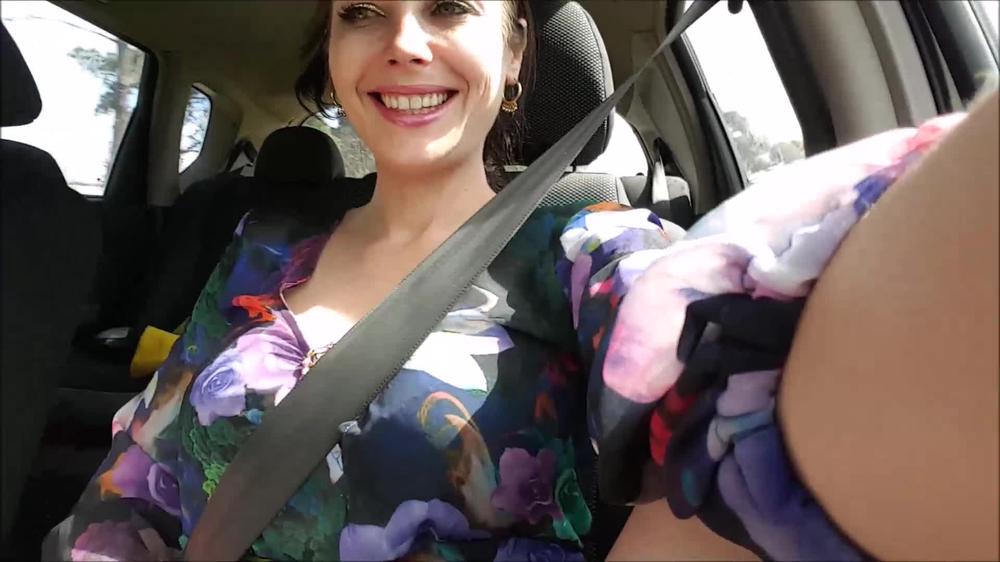 Smoking In The Car Makes Jade Horny