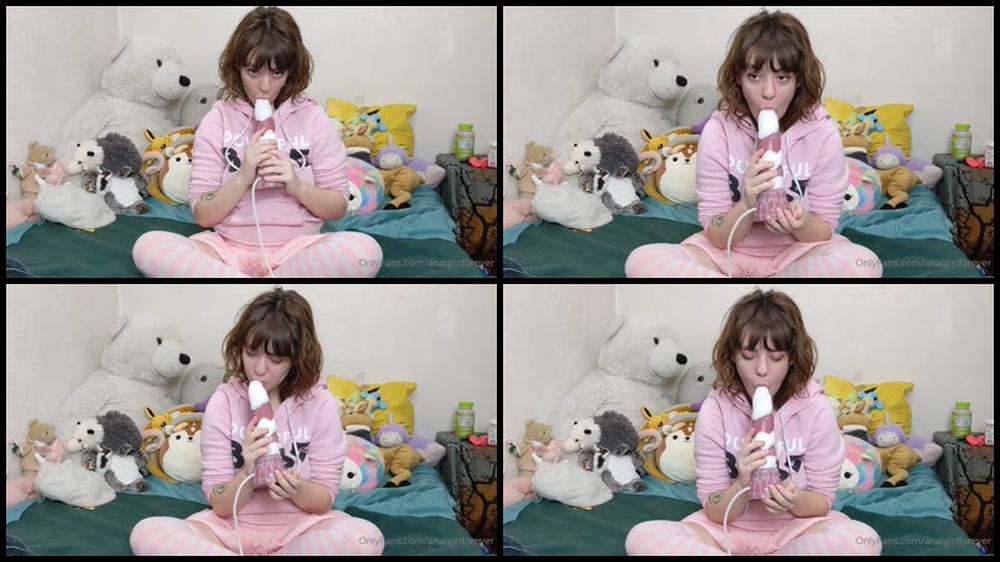 Analgirlolive 15 12 2020 1453242658 Sucking On My Newest Bad Dragon