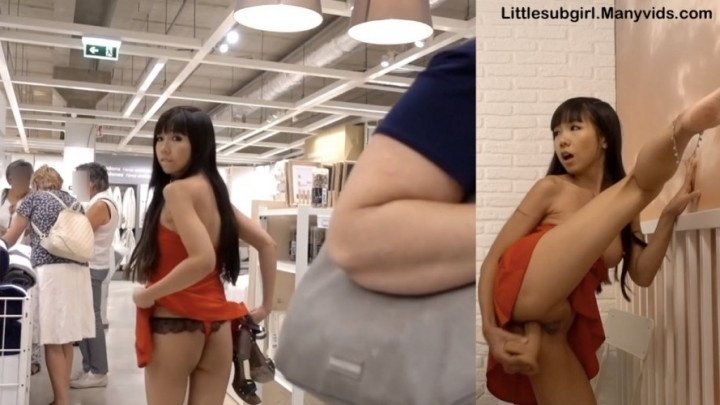 Littlesubgirl Crowded Ikea Shopping Fuck Anal Amp Squirt