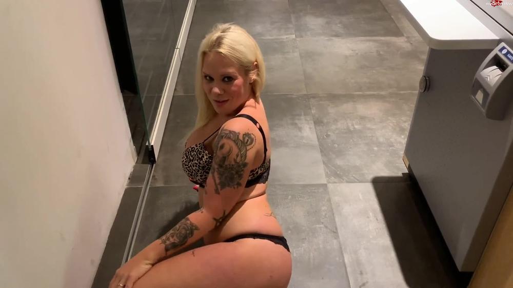 Extremely Perverted Pissing In The Middle Of The Bank Branch