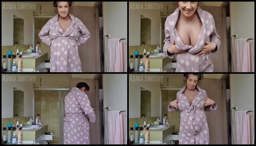 Asmasmithy Pregnant Gf Starts Lactating Milk After Flashing You
