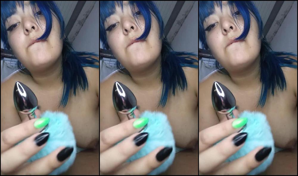 Latina Girl makes you lick his used buttplug omg