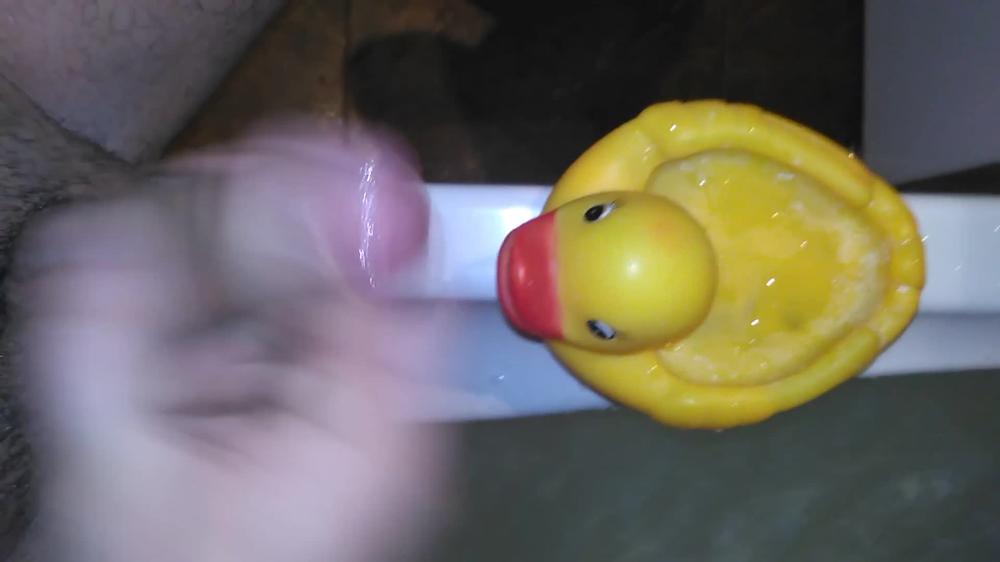 I fed sperm to a rubber toy