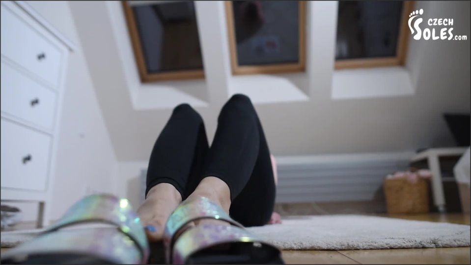 Czech Long Toes Barefoot Teasing Pov Long Toes Bare Feet Pov Foot Worship Sandals Sexy Soles 1080P