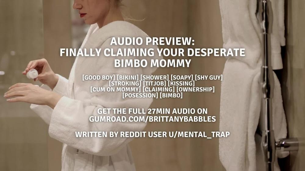 Audio Preview: Finally Claiming Your Desperate Bimbo Mommy