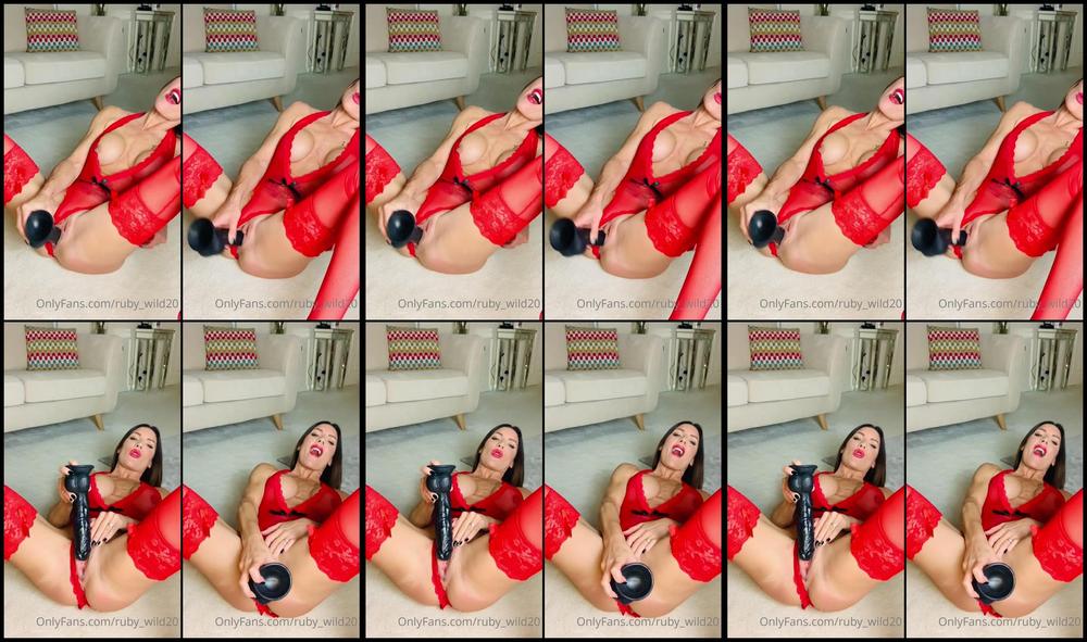Ruby Wild20 01 03 2021 2044354024 How Does This Big Black Dildo Look Inside This Pussy