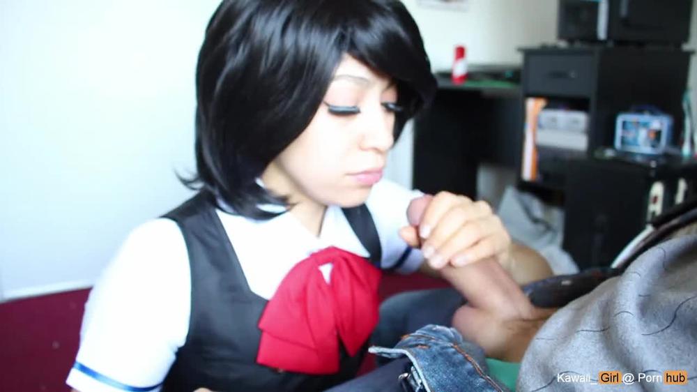 [2015.07.07] Hot Cosplay Blowjob From Cute Girlfriend