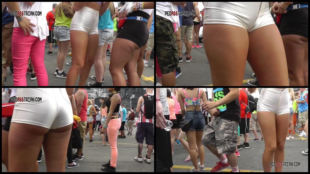 267 Edc Booty Shorts Camel