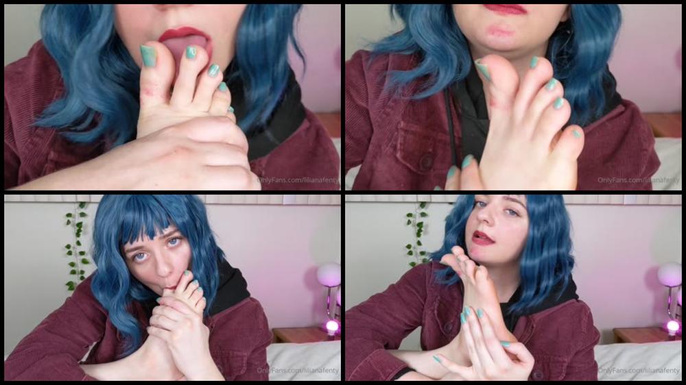 Lilianafenty 06 01 2021 1452800189 My First Ramona Flowers Vid Self Worship With Lots Of Toe Sucking And Different Angles S