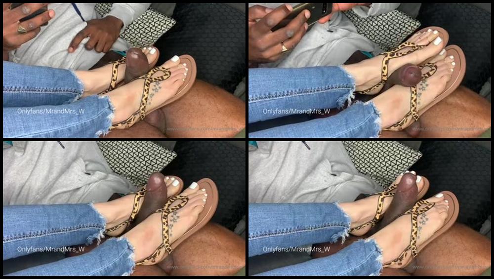 Mrandmrs W 05 02 2022 2353863970 Part 3 6 Footjob With Cummy Sandals