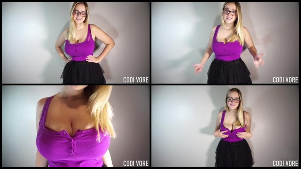 Manyvids Codi Vore Friend Knows You Love Big Tits Joi 2019 12 13 Lpkrla