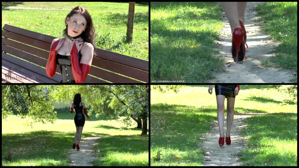 46 Red Opera Gloves 1080P