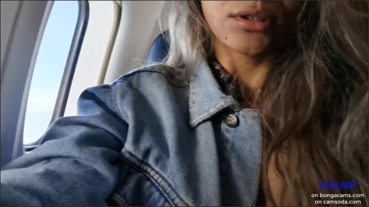 Public Plane Play Really Turns Me On I Think The Flight Attendant Saw Me