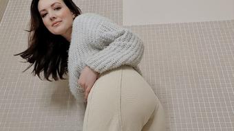 Cream trousers wetting peeing - May 06, 2022
