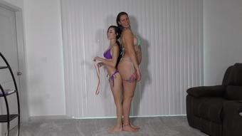 Vanessa & Ama: Size Comparison