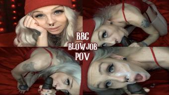 BBC blowjob POV