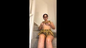 FUCKED ON THE STAIRS XXX