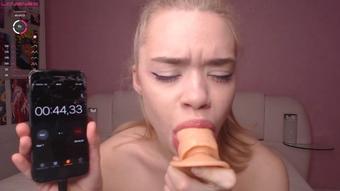 Dildo Deepthroat Holding RECORD - December 28, 2021