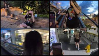 Sara Blonde   Vibrating In The Mall Until Squirt   Manyvids