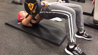 Ariabaker Workout At The Gym