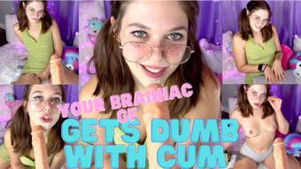Your Nerdy Girl Friend Gets Dumb w/Cum - Jul 22, 2022