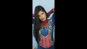 SpiderWoman in action - November 18, 2020