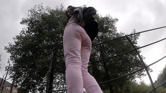 Pink jeans in the suburbs - May 22, 2019