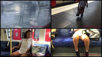 Ivoyeur Ella Dearests Caramel Pussy In Public