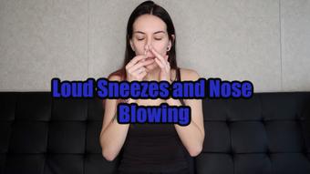 Loud Sneezes and Runny Nose Blowing - Dec 31, 2019