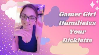 Gamer Girl Humiliates Your Dicklette - July 30, 2022