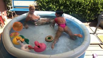 Pool play with DeviousBrunette - August 04, 2021