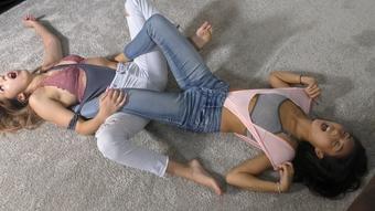 Kim Sisters get each other off
