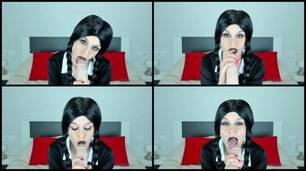Candystart 31 12 2020 1552671308 I M Wearing Wednesday S Cosplay And I Need A Huge Cumshot On My Face I Love To Suck You