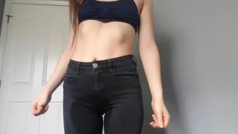 First Time Pissing Myself JOI