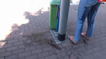Mira-Grey - Verbotener Public Piss