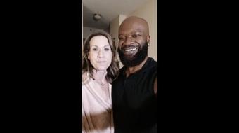 Mrs Lutz gets sensual massage from Doc Chocolate BTS - May 17, 2024