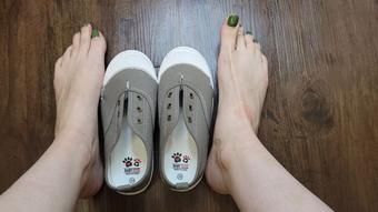 Big feet Bursting out of Small Shoes - October 01, 2024