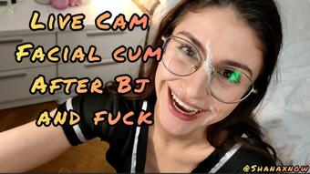LIVE SHOW BJ FUCK FACIAL CUM