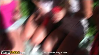Wild College Girls Fucking Outdoors