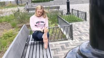 The Peeping Toms POV Of Emmy's Sexy Feet - Nov 25, 2019