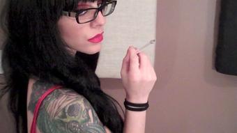 Smoking in Glasses