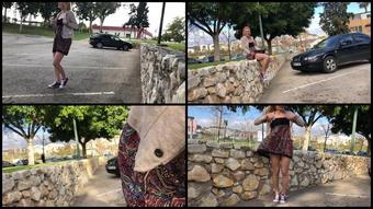 Pantsing 15 Strapless Dress At Park