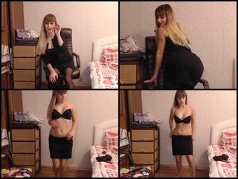 Xxvaleryxx Secretary Belly Dance Full Strip