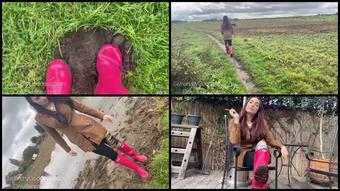 Gynarchygoddess 08 10 2020 1039769745 Muddy Hunter Wellies Degradation Pov Autumn Time In England Produces The Best Weather For