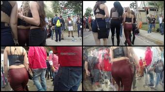 496 Gasp Red Pleather Hotness