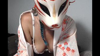 Geisha with the Mask