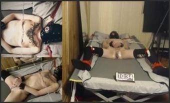 Purple Vayda Tied To The Cot For Punishment