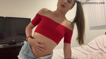 Meganmarxxx Playing With My Belly Button