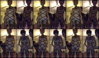 Mammawild 02 07 2020 491064027 Last Night My Partner Helped Me Put On This Beautiful Full Body Harness One Of My Fans Gif